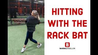 Hitting with the Rack Bat