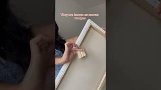 Canvas wedges and how to use them ️ #art #foryou #artshorts #shorts #artadvice #fyp #painting #fyp