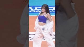 [4k] 24-25 우리카드배구단 안지현치어리더 내가 제일 잘나가 5 공연 직캠 #shorts #우리카드 #배구 #안지현 #치어리더 #공연 #영상 #직캠