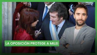 La oposición protege a Milei - editorial de Ramón Indart