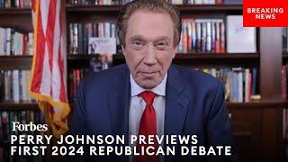 BREAKING NEWS: Perry Johnson Discusses Upcoming 2024 GOP Presidential Debate