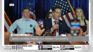 Bernie Moreno speaks after projected U.S. Senate win over Sherrod Brown