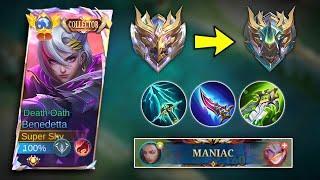 THIS IS WHAT HAPPENS WHEN IMMORTAL RANK BACK TO EPIC RANK!!  BENEDETTA JUNGLE | MOBILE LEGENDS