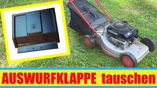 Auswurfklappe am Rasenmäher ersetzen - AL-KO Lawnmower Discharge chute flap replacement