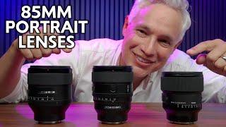 BOKEH KINGS: Sony 85mm f/1.4 prime portrait lens comparison: GM vs GM II vs Sigma!