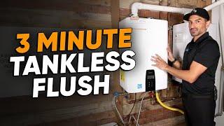 How To Flush a Tankless Water Heater in 3 Minutes