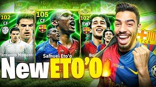 NEW ETO'O 105 RATED PACK OPENING + GAMEPLAY  eFootball 25 mobile