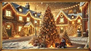 Christmas Tv Art | Snowfall Relaxing |Tablo Ekran