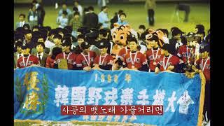 해태타이거즈 응원가 - 목포의 눈물