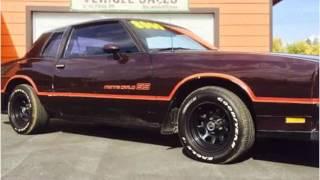 1985 Chevrolet Monte Carlo Used Cars Spokane Deer Park Colvi