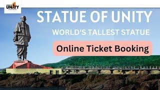 Statue Of Unity Online ticket booking kaise kare step by step booking