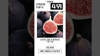 무화과 Top5 추천 상품