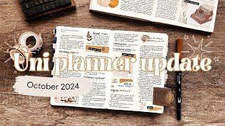 Academic planner update | October 2024 