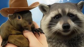 Peanut the Squirrel and Fred the Raccoon Memes Go Viral