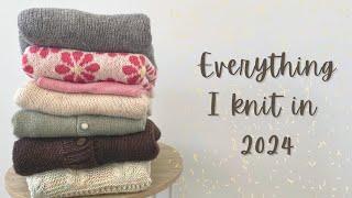 Pepper Knits Podcast: Everything I Knit in 2024