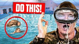 How To MASTER Swimming + Water Confidence (Navy SEAL, Air Force Pararescue)