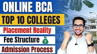  Online BCA Top 10 Colleges [2023] | Admission Process | Eligibility, Fees, Placements