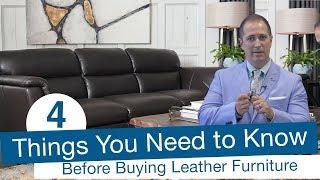 4 Things You Need To Know Before Buying Leather Furniture (Quality, Durability, and Options)