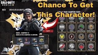 How to Get RAINES - CHAMPION '24 in Cod Mobile 2024 | World Championship Finals