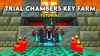 Trial Chambers Key Farm For Minecraft Bedrock 1.21