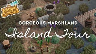 GORGEOUS MARSHLAND ISLAND TOUR | Animal Crossing New Horizons