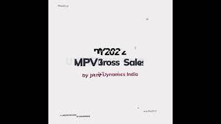 FY2022 MPV Gross Sales: Renault Triber on the decline