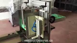 Low price manual facial tissue carton box sealing machine