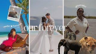 wedding + honeymoon vlog | we got married in Athens and honeymooned in Tanzania!