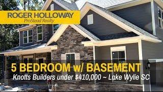 Lake Wylie New Construction Home for Sale with Basement