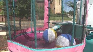 NBC15's Brian Doogs in dunk tank