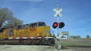 UP 9030 Plus 2 North CWTBP Filmed At North Kasper Siding (5-7-2019)