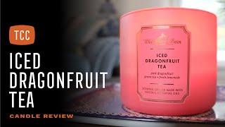 Iced Dragonfruit Tea Candle Review - Bath & Body Works