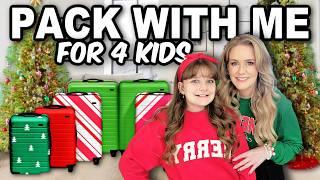 ULTIMATE Christmas PACK WITH ME! Kids Airplane SNACKS & ACTIVITIES + Organization