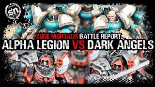 Alpha Legion vs Dark Angels - Zone Mortalis (Battle Report)