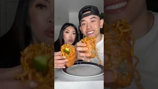 MAKING BULDAK SPRING ROLLS