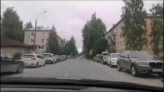 г. Мирный Арх. обл глазами автотуриста.