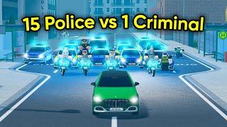 1 CRIMINAL vs 15 POLICE In Emergency Hamburg!