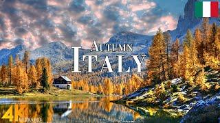 Autumn Italy 4K Ultra HD • Stunning Footage Italy, Scenic Relaxation Film with Calming Music.