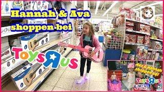 HANNAH SHOPPT IM TOYS R US  Was kauft eine 5-Jährige im SPIELZEUGGESCHÄFT ?  Partnervideo mit Ava