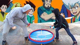 Beyblade Burst GT Rise! Aiga vs Drum Final Voyage! episode 26 / Real Life