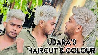 HiruStar Mr.Udara Hair Cut & Ash Hair Color By LIYO SALON