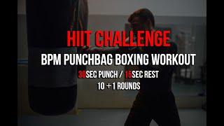 Insane HIIT BPM Boxing Workout CHALLENGE! 30/15 [60-280BPM]