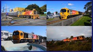 Tauranga Railfanning (ft. DSG 3249, brand-new DL 9711 and a late Train 345) ~ early August 2023 (HD)