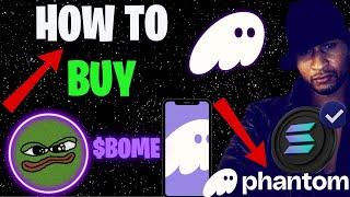 BOME - Book of Meme || The easiest, the fastest, & safest way to buy $BOME using the Phantom wallet