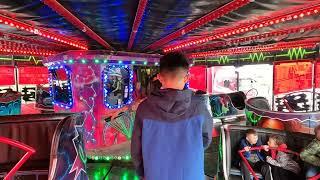 Frank Lee's Laser-Dome Waltzer Offride Pov @ Arthur Tuby & Sons Funfair Worksop 15/04/2023