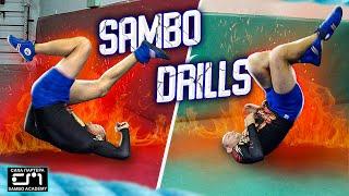 Como practicar sambo solo? Drills de Sambo. Academia de sambo Ivan Vasylchuk