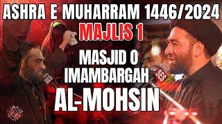 Majlis 1 | Imambargah Al-Mohsin, Karachi | Maulana Syed Ali Raza Rizvi | 1st Muharram 1446/2024