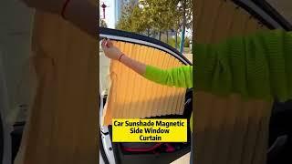 Magnetic Retractable Car Side Window Curtain—For Sun Protection&Privacy Protection