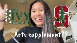 Should You Submit an Arts Supplement to College? (thoughts from two stanford admits)