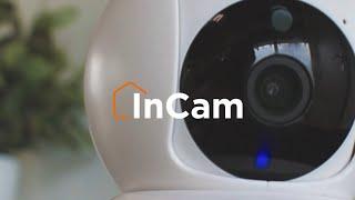 InCam SECRET - caméra de surveillance rotative intérieure SCS Sentinel